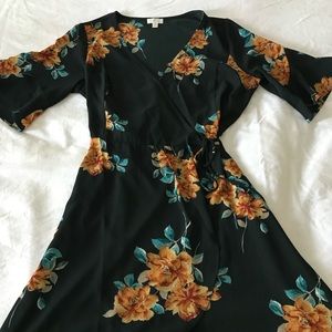 Casual Wrap Dress
